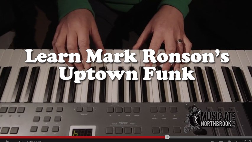 Learn Mark Ronson's Uptown Funk