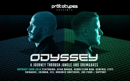 Prototypes Odyssey tour flyer